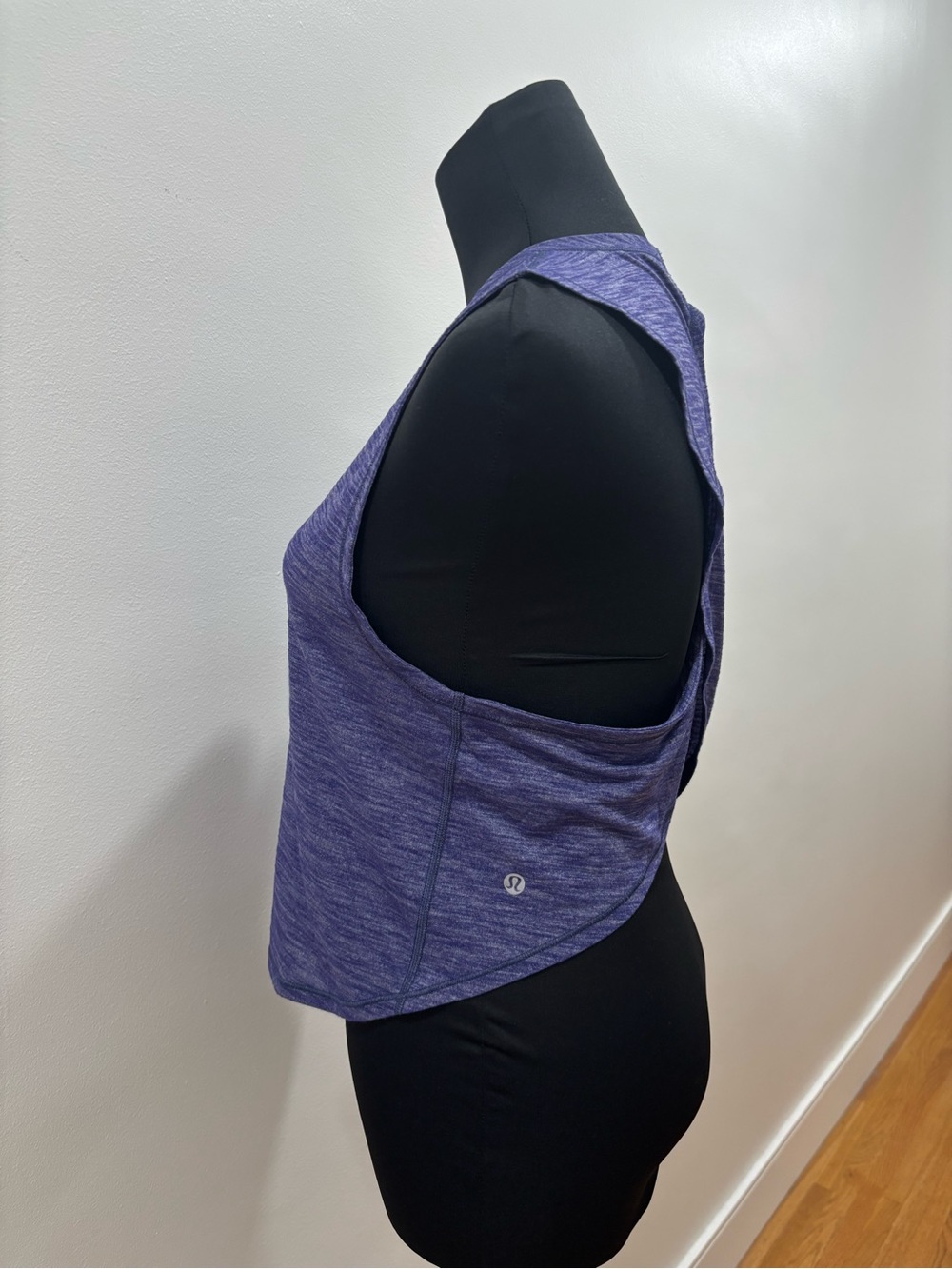 712. Lululemon Fast As Light Muscle Tank - Heathered Viola - Picture 5 of 7